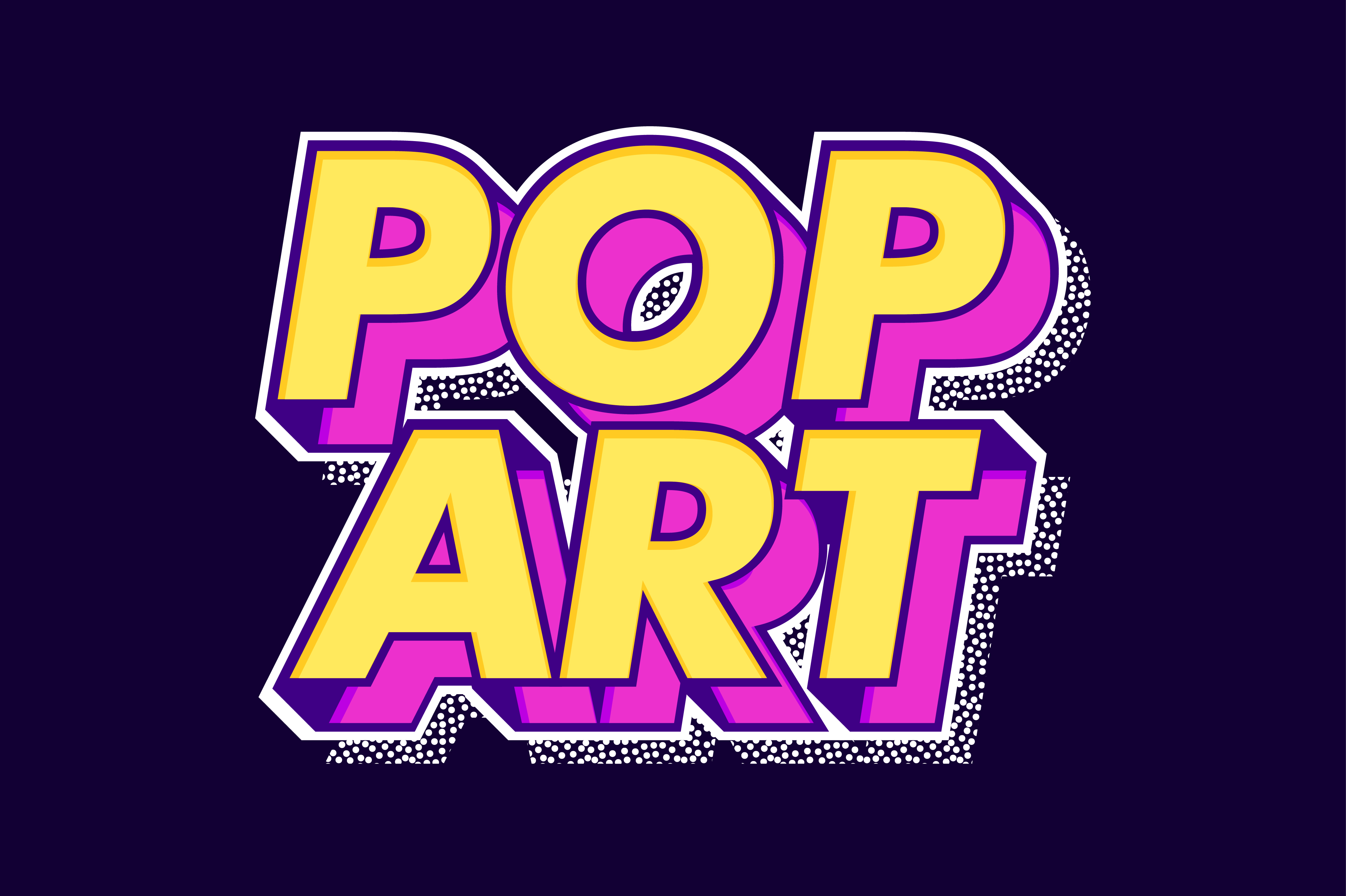 Pop Art Text Effects for Illustrator by memetxsaputra